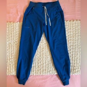FIGS Zamora joggers royal blue size small